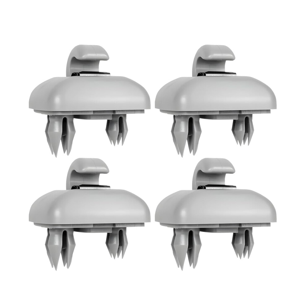 Car Sun Visor Hooks Pack Of 4, Universal Clip Holders For Sun Visors, Durable Car Accessories For All Vehicle Models 6947110517308