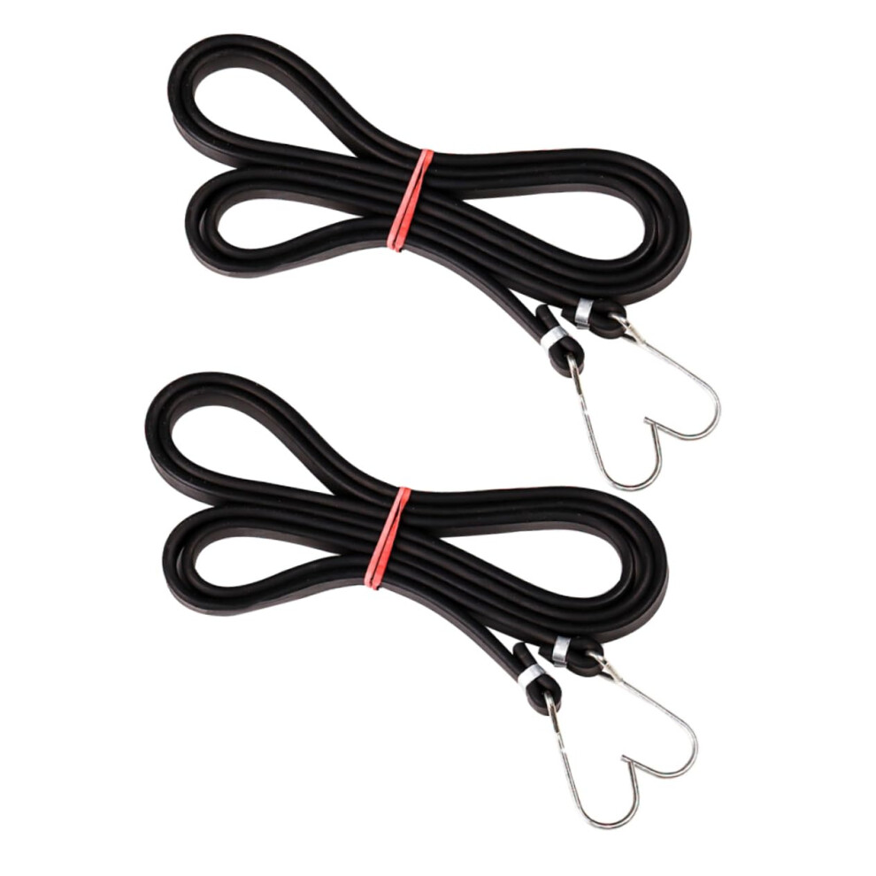 2 Stã¼Ck Gepã¤Ckgurt Bungee Seile Fã¼R Motorrad Helm, Extra Dicke Elastische Kordel, Schwarz, Gepã¤Ck Festgurt, Strapazierfã¤Hig 6447073029844