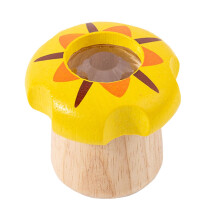 Wood Kaleidoscope, Classic Rotating Wooden Toy, Educational for Kids Age 3 and Up, Scientifically Designed