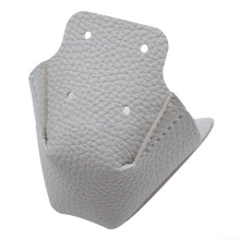 In Line Skate Accessories Leather Zehenschutz for Protection, Easy Clean Solution, 2 Pieces, Gray Color