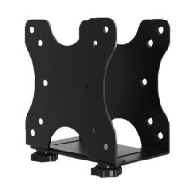 Mini PC Holder Under Desk Mount for Thin Client and Gaming PC, Fits Most Models, Durable Material, Space-Saving Design