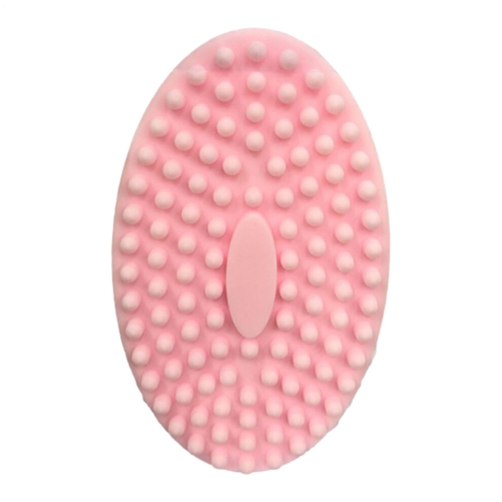 Silicone Body Scrubber Loofah Exfoliator - Soft Bristles Bath Brush for Baby Newborn Face Gentle Skin Care