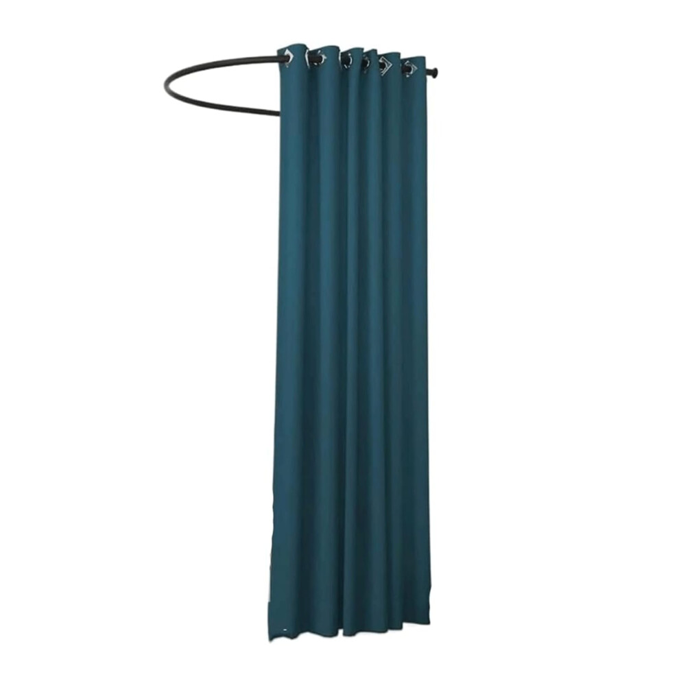 Freestanding Dressing Room 2 Meter High with Shade Curtain, Space-Saving 80x80cm Temporary Fitting Room-image-OPC-PK2BXQ5-NEW