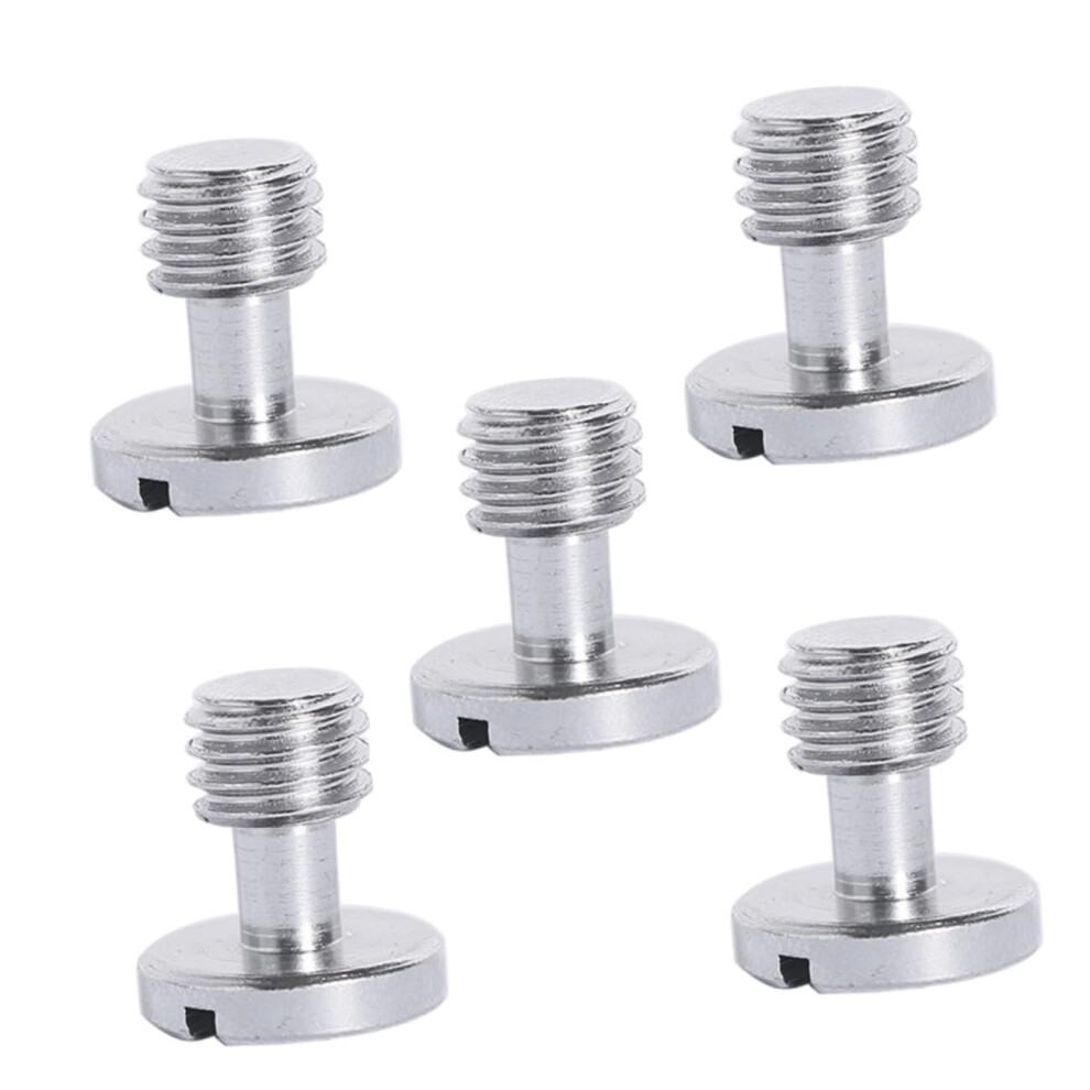 Camera Screws Quick Release 5 Pack Durable Rig Accessories Compatible With Various Tripods And Mounts 6447073031748
