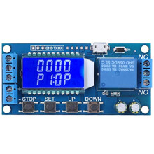 XY-LJ02 Cycle Trigger Delay Timer Circuit Electronic Relay Module for Automation Projects, Adjustable Timing Settings, 12V Compatibility