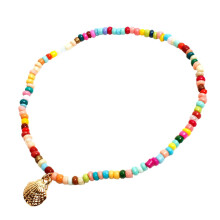Foot Chain Alloy Beaded Handmade Beach Accessory for Women, Perfect for Vacation, Travel, Summer Parties, and Foot Decoration