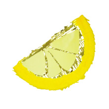 Lime Shaped Piñata Handmade Mexican Piñata for Birthday Parties and Fiestas Filled with Candy Toys or Confetti 24 Inches