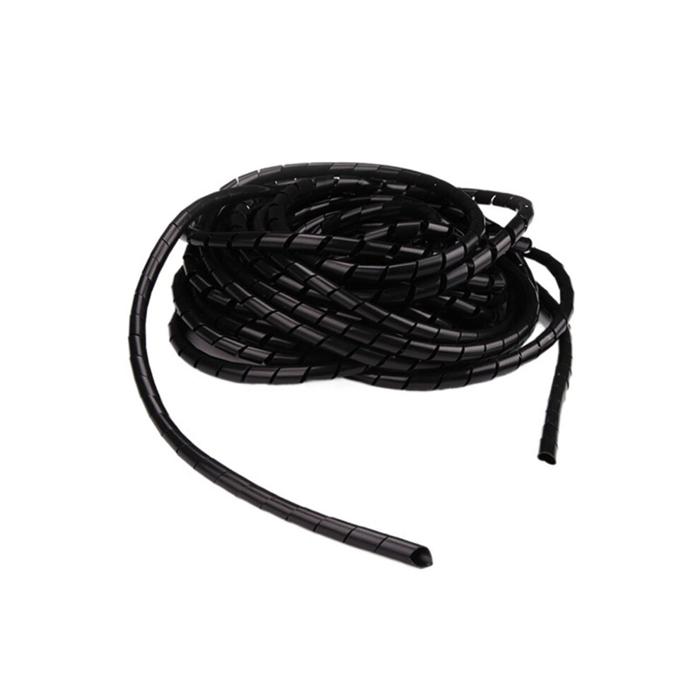 Spiral Cable Wrap 1 Piece Black White Spiral Cable Protection Sleeve 8-25Mm 30Mm Id 1.5 Meters Durable Cable Cover 6482260023045