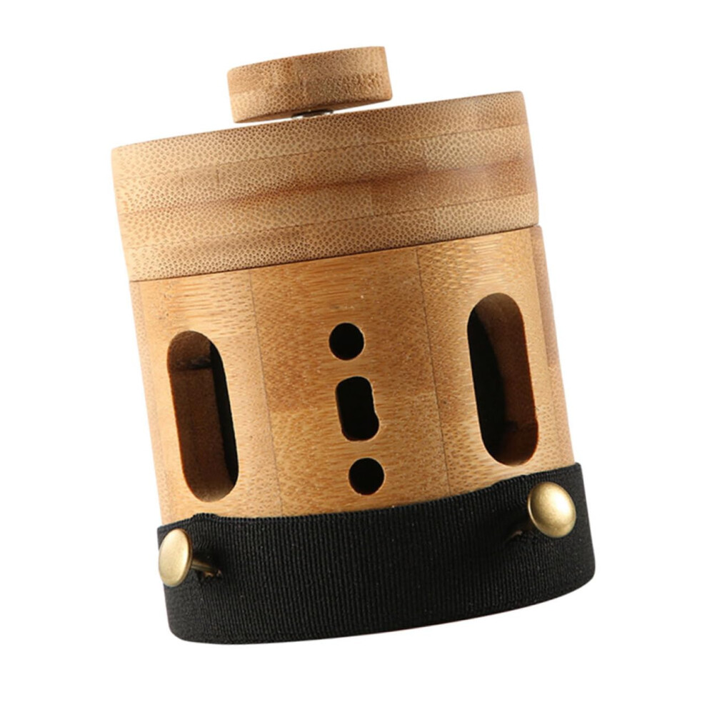 Moxibustion Pot Moxa Cone Burner Smokeless Heat Tank Bamboo Tube Cone Holder for Waist Treatment and Acupuncture
