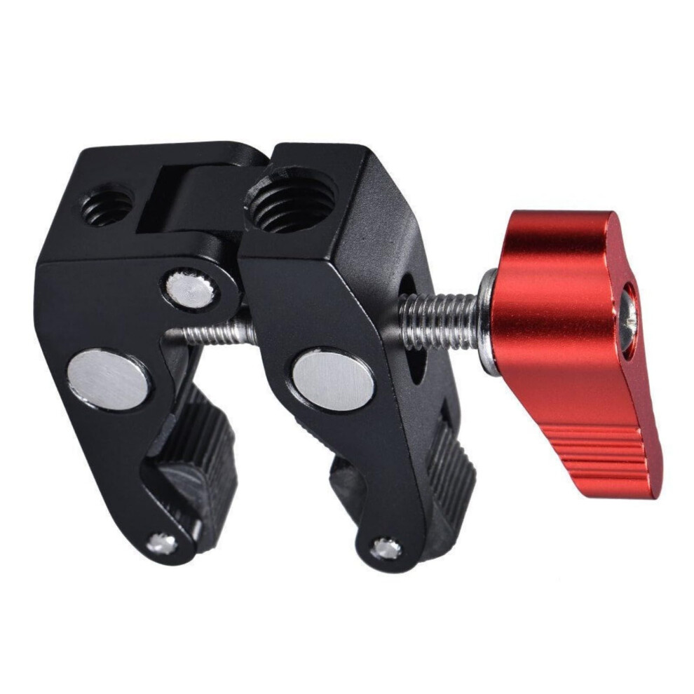 Klemmhalterung Metall Kamerahalterung Rot Mit 1/4 Und 3/8 Schraubenlã¶Chern Fã¼R Stativ Und Stabilisatoren 6038364658944