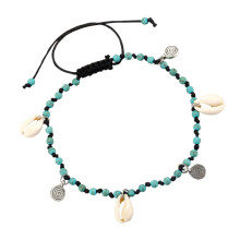 Boho Shell Anklet for Women Adjustable Beach Jewelry High-Quality Material Creative Elegant Design for Summer Outfits