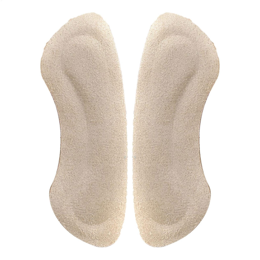 Heel Cushions â Reusable Heel Pads for Women | Anti-Slip Gel Inserts for High Heels | Blister Prevention Apricot 1