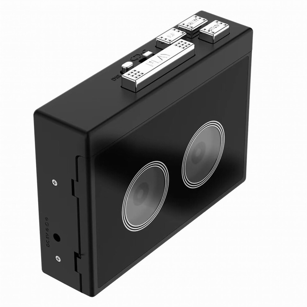 Portable Wireless Bluetooth Cassette Player With Fast Forward, Rewind, Auto Flip, And Am/Fm Radio Features 6947110521916