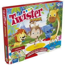 Twister Junior - Upgradable 2-in-1 Reversible Mat - Junior Board Game - Hasbro Gaming
