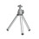 Flexible Mini Tripod with 2 Sections for Projector Camera, Adjustable Height, Silver Color, Lightweight Design 1