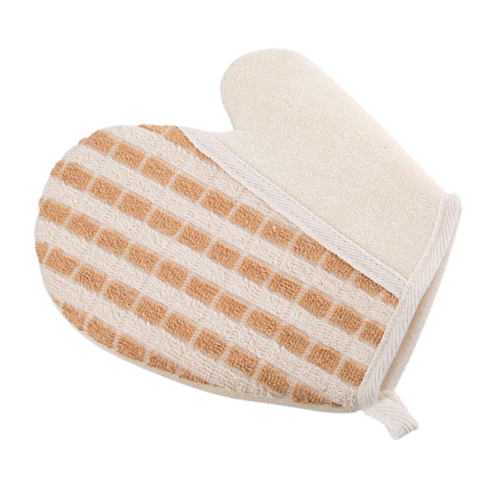 Thoroughly Cleansing Bath Glove with Easy Foam Formation, Gentle Exfoliating Spa Gloves, Ergonomic Design for Shower and Bath