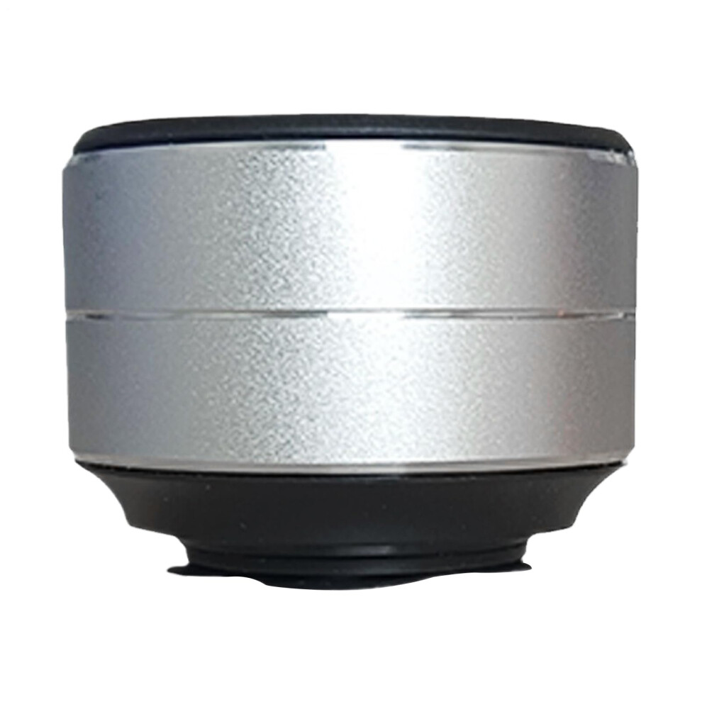 Music Speaker Wireless Outdoor Portable Speaker With Clear Stereo Bass Sound Waterproof Bone Conduction Technology Silver 6447073034527