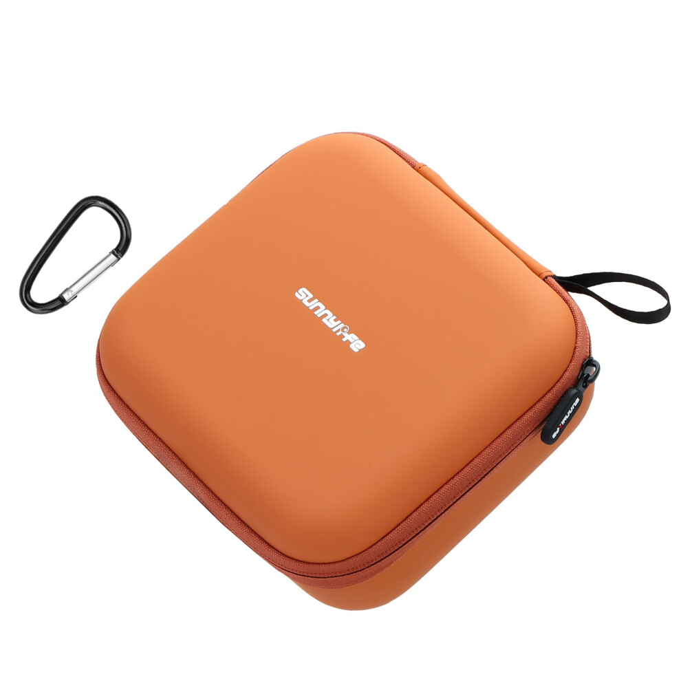 Compact Hard Shell Case For Fp B957 Mini Drones, Lightweight Transportable, With Carabiner And Charging Cable Orange 6947110523026