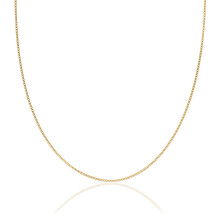 925 Silver Sterling Chain Necklace Bracelet Ankle Chain 14K Gold-Plated 2mm Available in 15-100cm Lengths