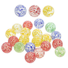 Glass Marbles - 2 Fish Coloured Decorative Aqua Glass Balls for Ornaments, Home Decor, and Replacement Use