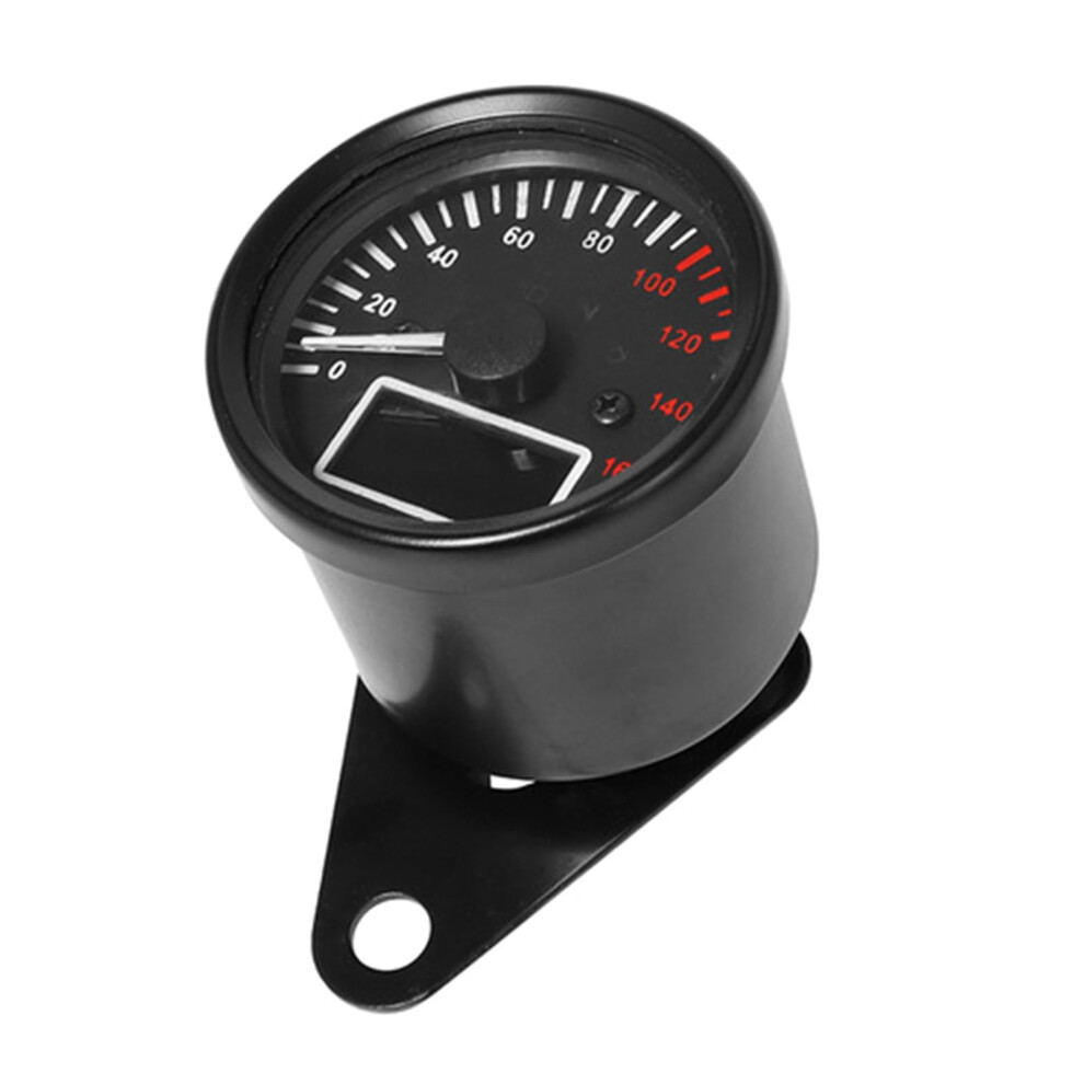 Multifunctional Dashboard Tachometer With Integrated Speed And Fuel Gauge 12V For Easy Reading While Driving Black 6947110524207