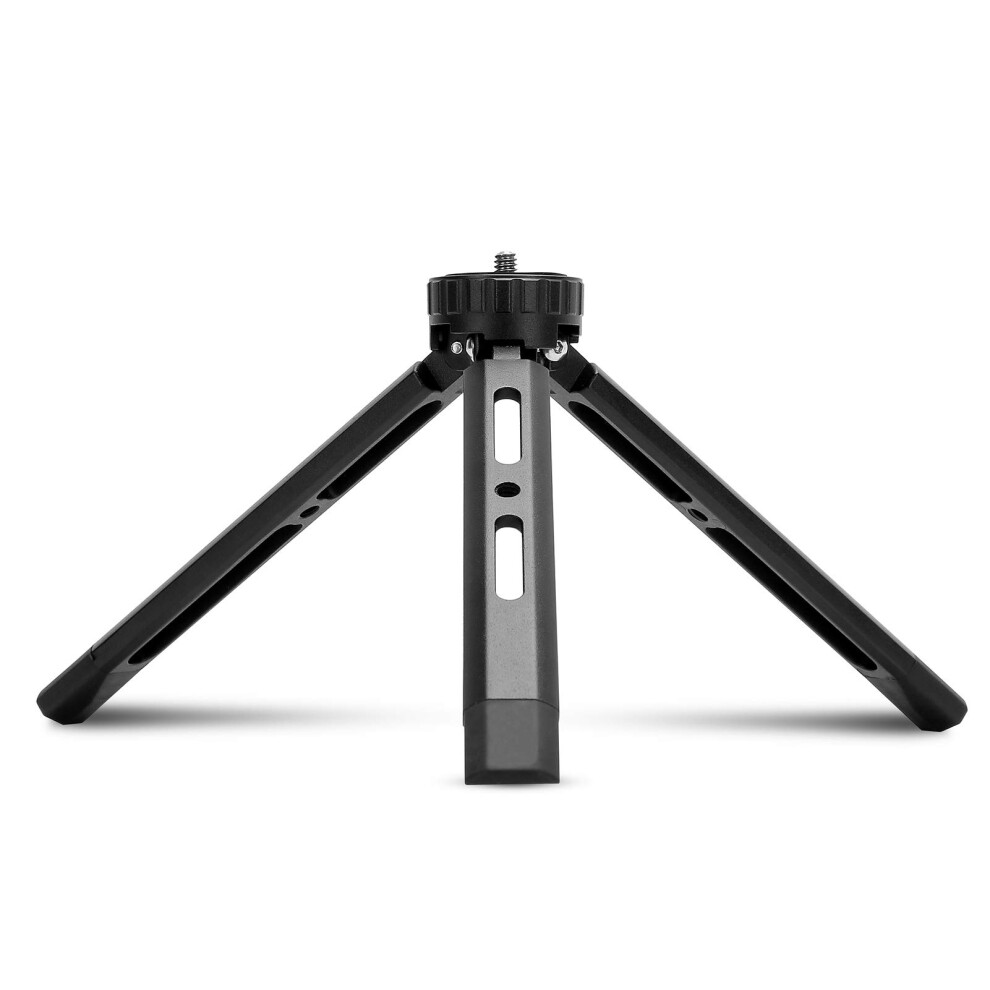 Mini Metal Tripod Desk Tripod Aluminum Alloy With 1/4" Screw For Dslr, Camcorder, Projector, Ildc Compatibility 6482260026121