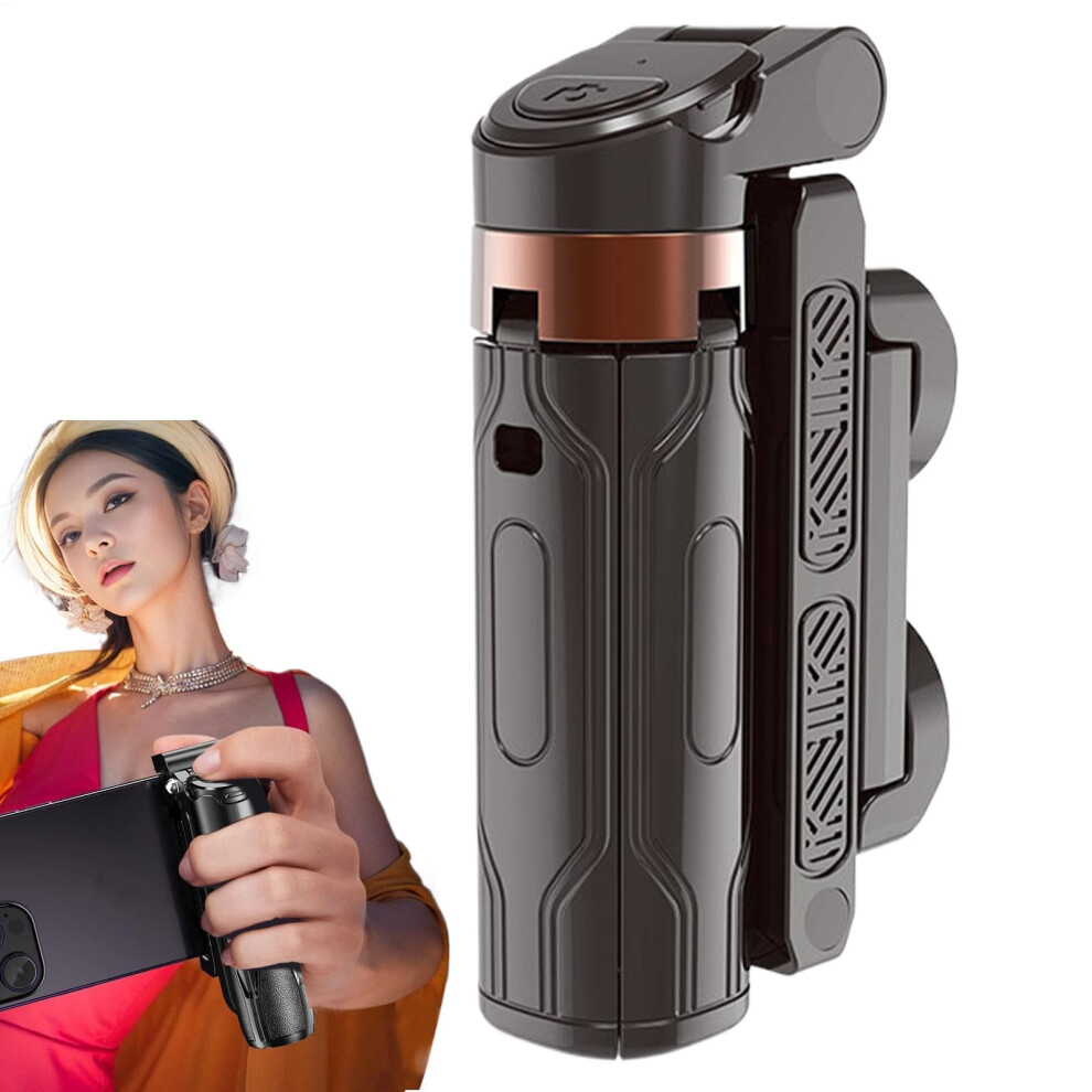 Pocket Phone Tripod, Compact 360 Degree Rotating Tripod For Video, Wireless Shutter, Extendable Grip, Vlog Stick With Fill Light 6947110524474