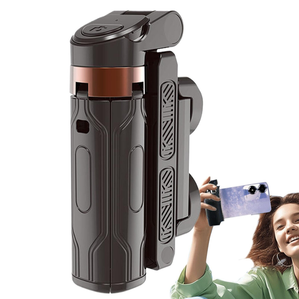 Pocket Phone Tripod, Compact 360 Degree Rotating Tripod With Wireless Shutter For Vlogging And Livestreaming, Extendable Grip 6038364661982