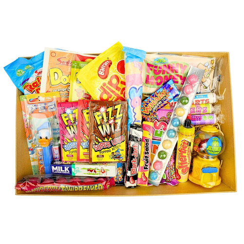 Large Retro Sweets Gift Tray 2