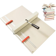 Scoring Paper Folding Machine Manual with 2 Positioning Lines 35 cm Feed Width 5 mm Thickness Full Folding for Cards and Photos