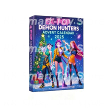 (open to confirm A1) New Christmas Kpop Demon Hunting 24pc Advent Calendar For Halloween  Gifts Toys