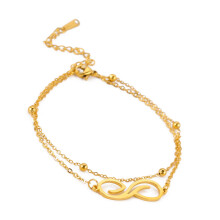 Stainless Steel Infinity Designs for Women, Adjustable and Comfortable for Everyday Wear or Special Occasions