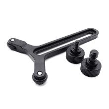 Y-Holder Dual-Wheel Frame Lens Systems with 6.35 mm Screw, Adjustable Stabilizers and Quick Release Plate