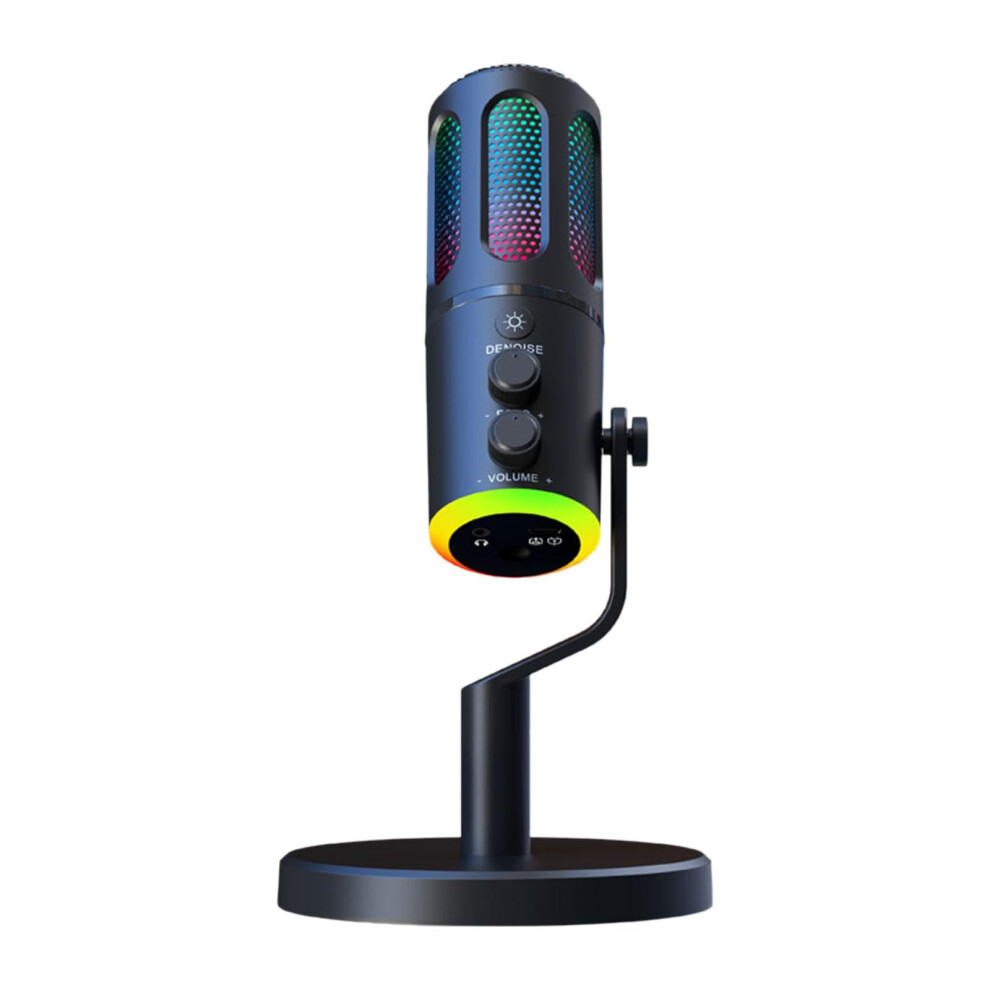 Omnidirectional Condenser Microphone With Noise Canceling And Mute Button For Video Calls On Laptop And Pc 6482260028088