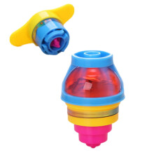 Flashing Toy Launcher with LED Light, Luminous Toy Spinner Top, Small Blinking Launcher for Kids, Colorful Flashing Toys
