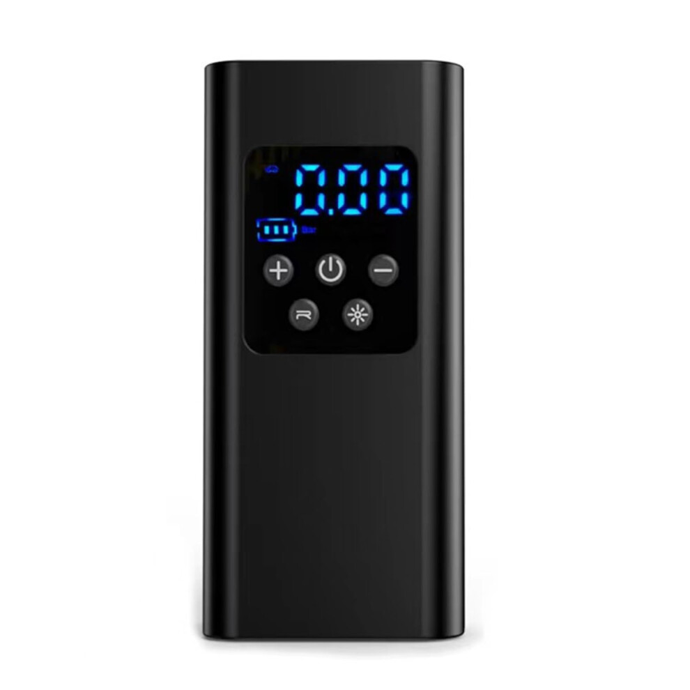 Cordless Tire Inflator With Auto Shut-Off, 6000Mah Battery, Led Rechargeable - Light/Black 6447073038334