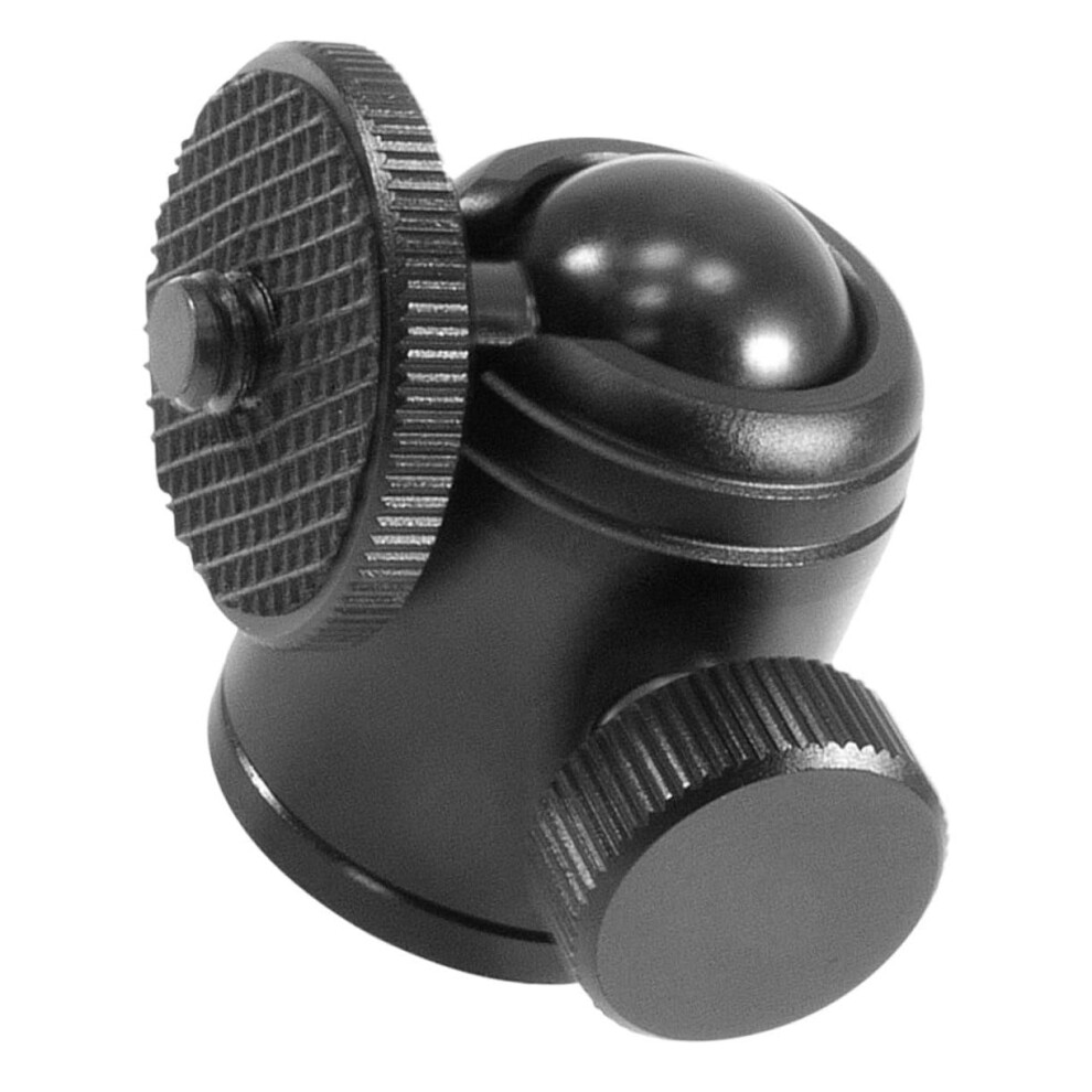 Projector Tripod Head Adjustable Ball Head Mount Aluminum Alloy Compatible With Cameras And Photography Equipment Black 6447073038525