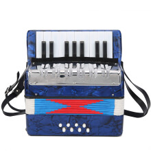 17-Key Accordion for Beginners, Soft Sound, Portable Design, Versatile Educational Music Instrument, Enhanced Musical Development