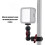 Camera Fixed Mount with Adjustable Clamp Bracket, 360 Degree Rotating Microphone Mounting Tool, Locking Control 4