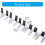 Electronic Piano Keyboard Stickers Removable Piano Key Labels Music Note Guide for Beginners Color Coded 5