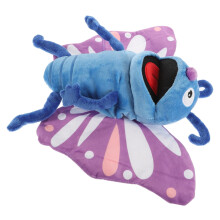 Plush Butterfly Hand Puppet for Kids, Interactive Role Play Puppet, Promotes Parent-Child Bonding, 30cm Size