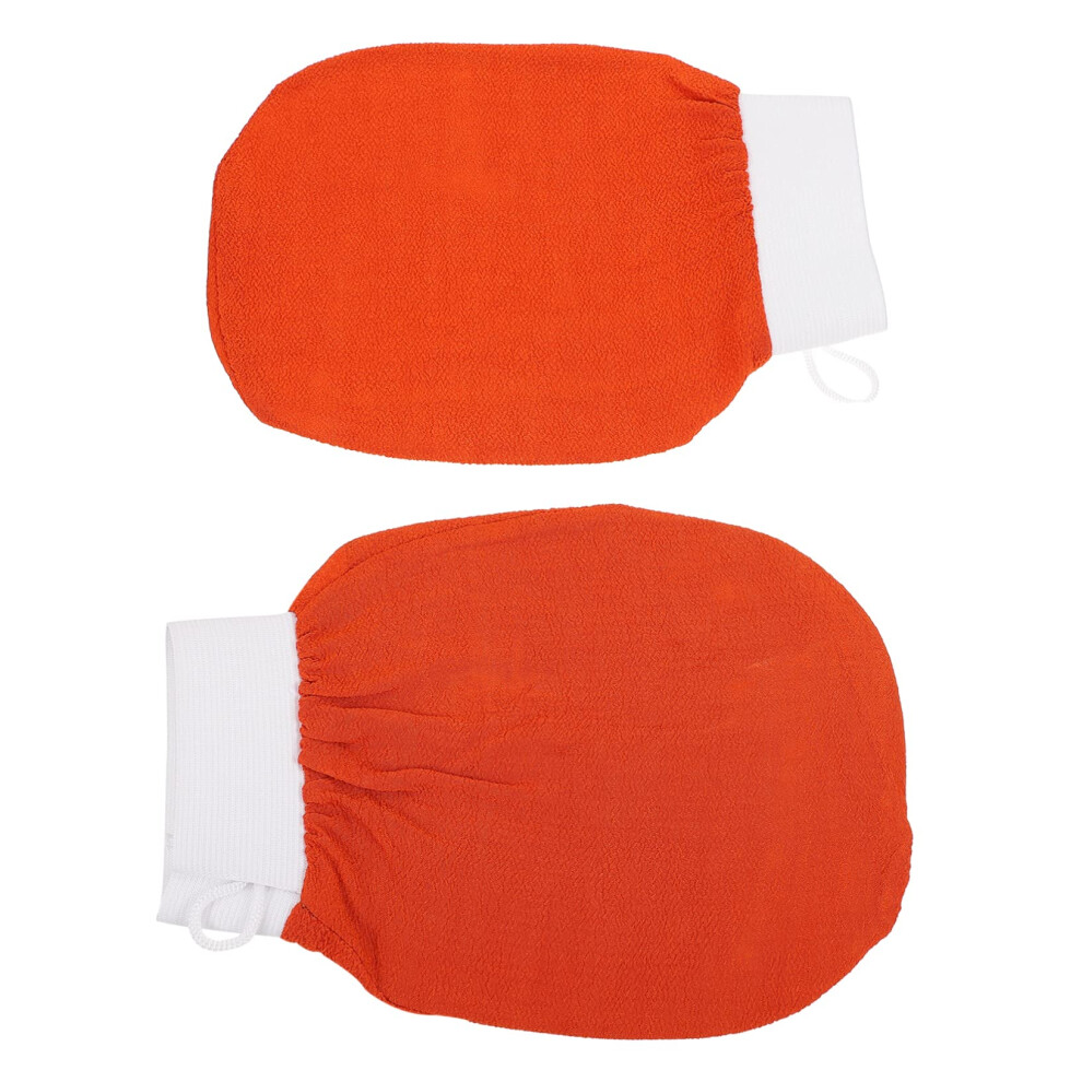 2 Pieces Body Massage Bath Gloves Exfoliating Shower Scrub Gloves for Gentle Skin Care and Relaxation
