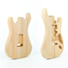 Guitar Body ST E Semi-Finished Alder TL Instrument Kit Mahogany Type 1 Compatible with Electric Guitar Builds