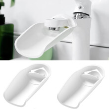 Tap Extension Set for Children - Adjustable Cute Tap Extender for Bathroom Kitchen Sink Handle, Easy Installation, Durable Plastic