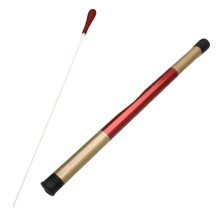 Conductor Baton for Orchestra with Red Sandalwood Handle, Lightweight Conducting Stick with Tube Case
