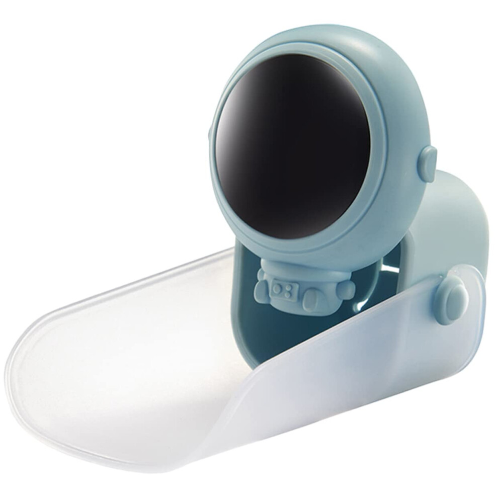 Cartoon Astronaut Handwashing Extender for Toddlers, Promotes Independence, Peacock Design, Child-Safe Material