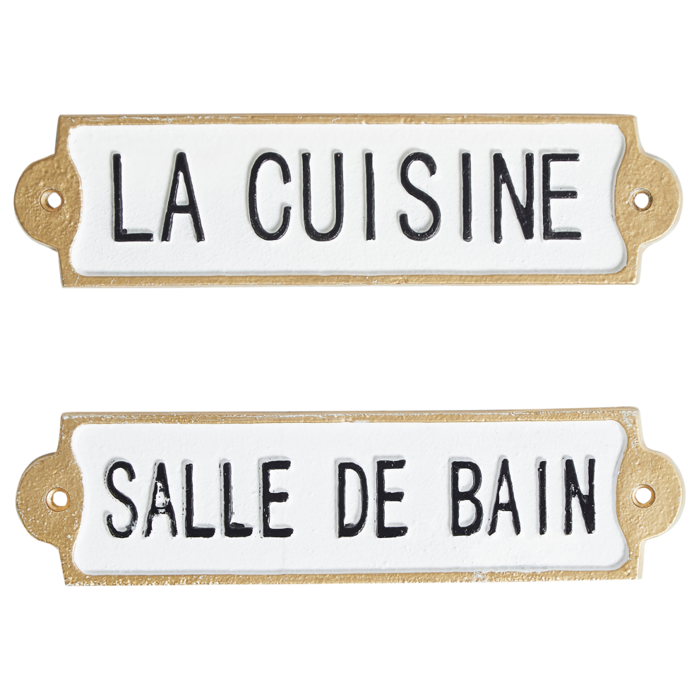 Wall Decor ISERE 6 cm White