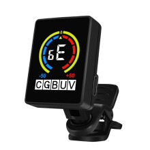 Acoustic Guitar Tuner Pedal - Digital Electronic Ukulele Tuner, Portable Bass Accessory, Metronome for Practice and Performance