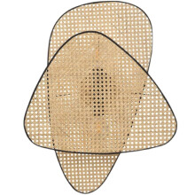 Japanese Rattan DIY Wall Light Retro Creative Lamp Decoration for Hallway Rustic Vintage Design for Bedroom Living Room