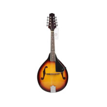 Mandoline Instrument Achtsaitige Gitarre Schwarz Langlebig für Erwachsene mit Sunset Finish